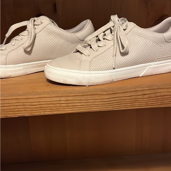 Cream/light mocha sneakers almost new - Picture 3 of 4